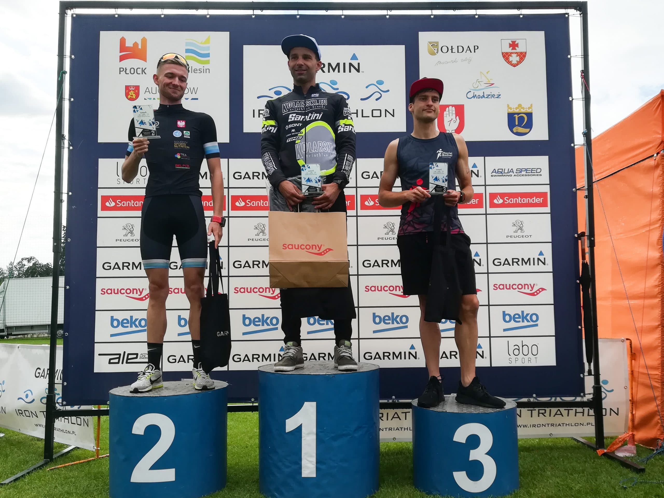 Zwycięzcy 1/4 IM Garmin Iron Triathlon Chodzież 2019